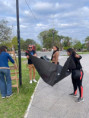 Ornamentación Plaza Libertad para el Acto del Día del Respeto a la Diversidad Cultural